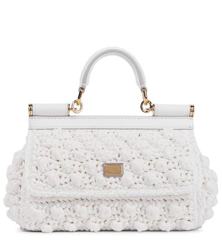 Bridal Sicily Small crochet tote - Dolce&Gabbana - Modalova