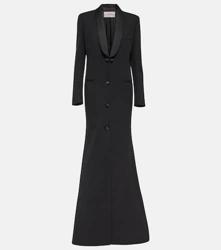 Valentino Shawl-collar wool gown - Valentino - Modalova