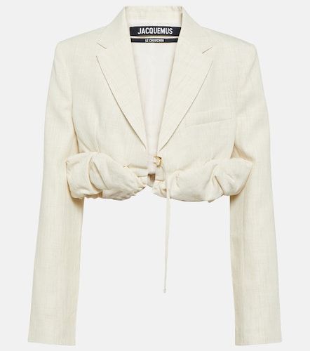 La Croissant linen-blend jacket - Jacquemus - Modalova