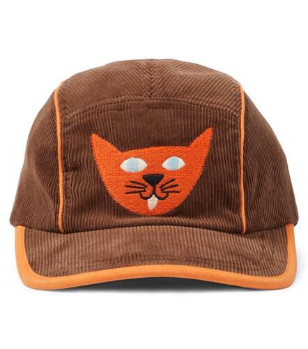 Jellymallow Cat Camp corduroy cap - Jellymallow - Modalova