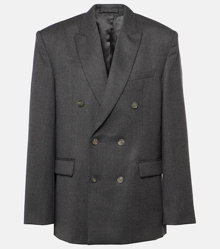 Double-breasted wool blazer - Wardrobe.NYC - Modalova