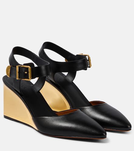 Chloé Pumps Rebecca aus Leder - Chloe - Modalova