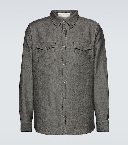 Camicia di jeans e cashmere - God's True Cashmere - Modalova
