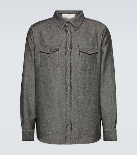 Camisa en mezcla de cachemir y algodón - God's True Cashmere - Modalova