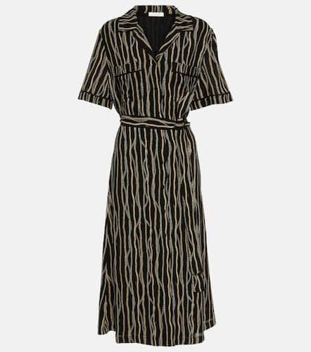 ChloÃ© Printed silk sablÃ© shirt dress - Chloe - Modalova