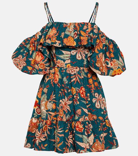 Lila floral cotton poplin minidress - Ulla Johnson - Modalova