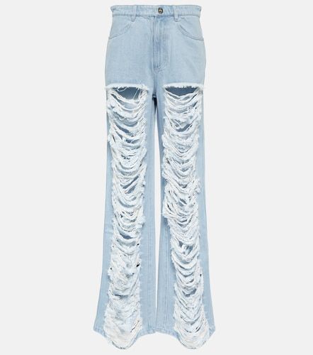 Jeans distressed a gamba larga - Dion Lee - Modalova