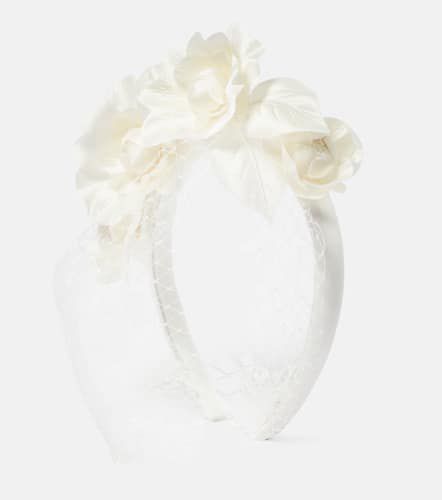 Bridal Camelia silk-blend headband - Jennifer Behr - Modalova