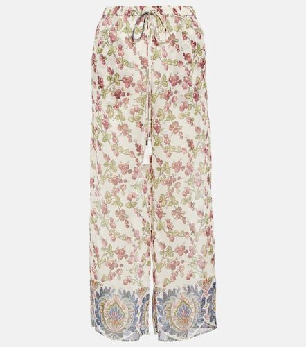 Etro Printed high-rise pants - Etro - Modalova