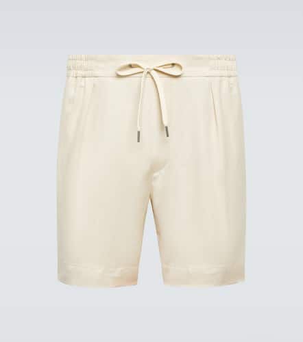 Shorts aus Seide und Leinen - Ralph Lauren Purple Label - Modalova