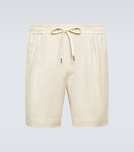 Silk and linen shorts - Ralph Lauren Purple Label - Modalova