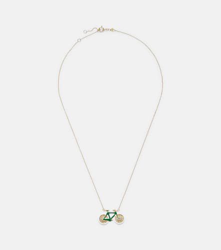 Aliita Bici 9kt gold charm necklace - Aliita - Modalova