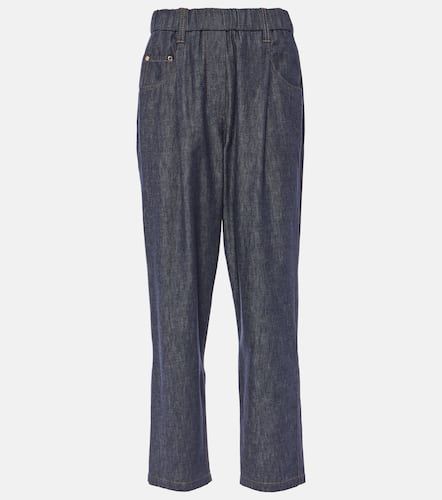 Mid-rise slim jeans - Brunello Cucinelli - Modalova