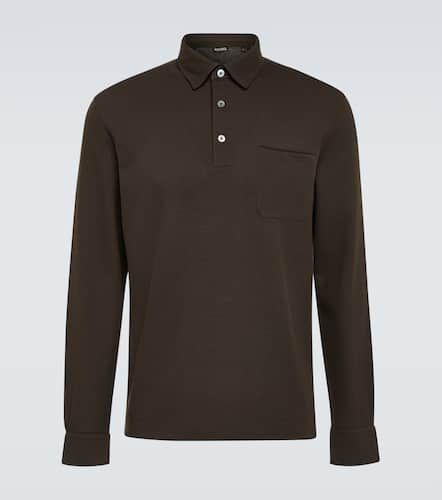 Zegna Cotton polo sweater - Zegna - Modalova