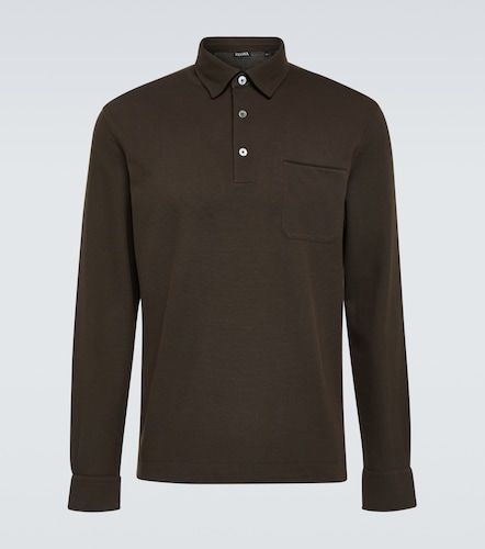 Zegna Pullover polo in cotone - Zegna - Modalova