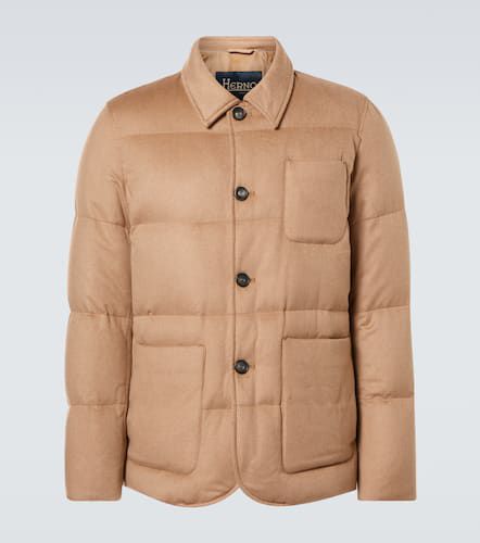 Herno Camel hair down jacket - Herno - Modalova