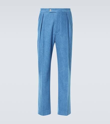 Pleated straight jeans - King & Tuckfield - Modalova