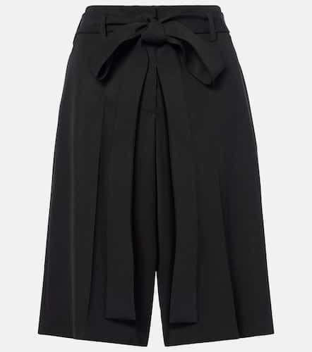 Virgin wool sablÃ© Bermuda pants - Valentino - Modalova