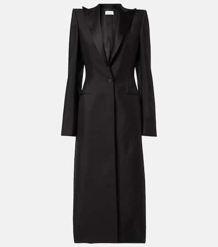 Wool and silk coat - Alexander McQueen - Modalova