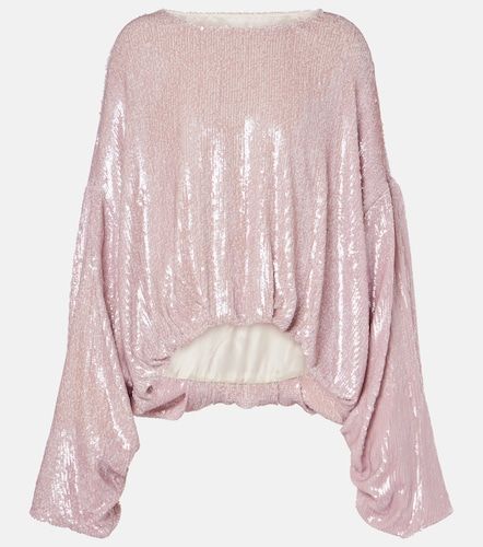 Bluse mit Pailletten - Dries Van Noten - Modalova