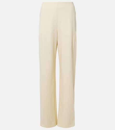 Larissa high-rise wool-blend wide-leg pants - Fforme - Modalova