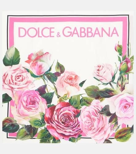 Dolce&Gabbana Floral silk scarf - Dolce&Gabbana - Modalova