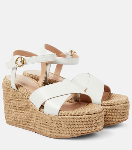 Gianvito Rossi Suede wedge sandals - Gianvito Rossi - Modalova