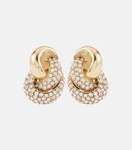 Love Knot 2.0 embellished clip-on earrings - Oscar de la Renta - Modalova