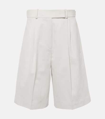 Jenny cotton and linen Bermuda shorts - Proenza Schouler - Modalova