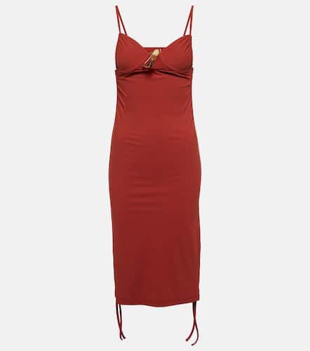 Nebular ruched cutout midi dress - Christopher Esber - Modalova