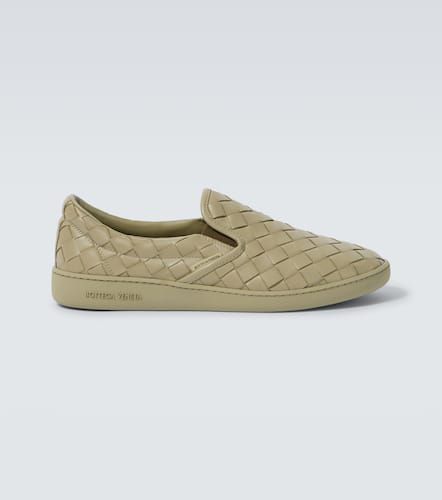 Sawyer Intrecciato leather sneakers - Bottega Veneta - Modalova