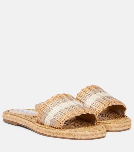 Aquazzura Playa raffia slides - Aquazzura - Modalova