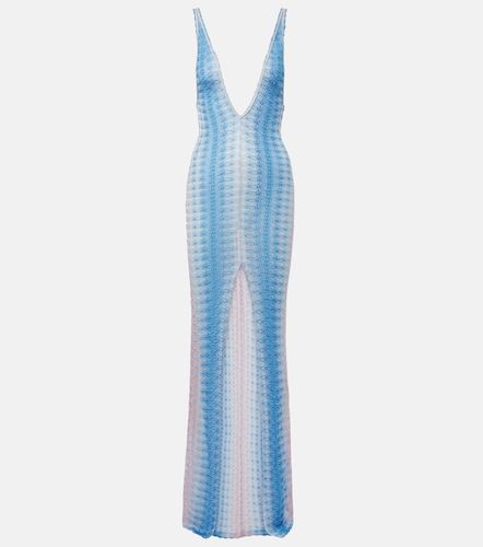 Abito lungo con lamé a zig zag - Missoni - Modalova