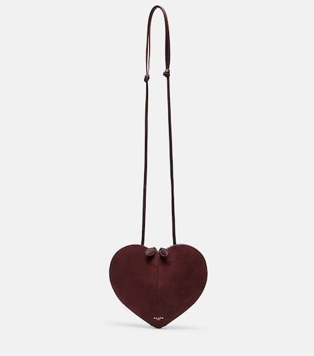 Alaia Le Cour suede crossbody bag - Alaia - Modalova