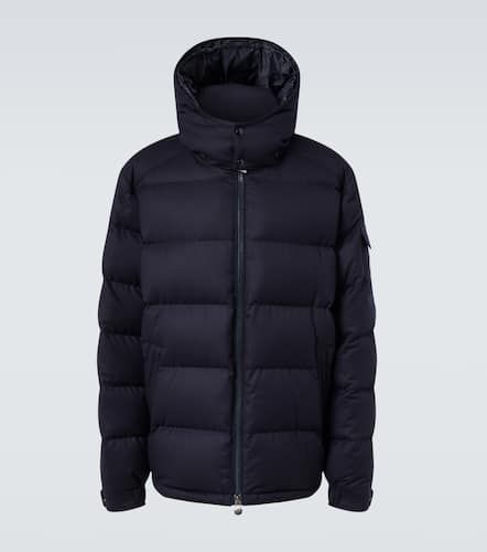 Montgenevre wool flannel down jacket - Moncler - Modalova