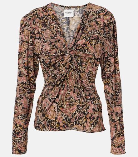 Marant Etoile Zekia printed top - Marant Etoile - Modalova