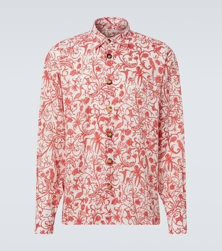 Kiton Floral linen shirt - Kiton - Modalova