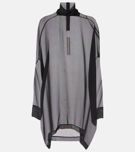 Hollywood sheer silk chiffon top - Rick Owens - Modalova