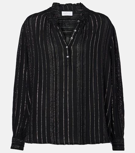 Velvet Blusa de lamé a rayas - Velvet - Modalova