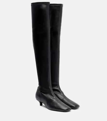 Day leather over-the-knee boots - Toteme - Modalova