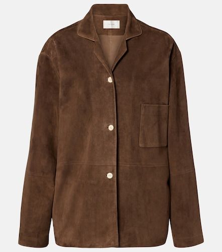 The Row Camicia Janine in suede - The Row - Modalova