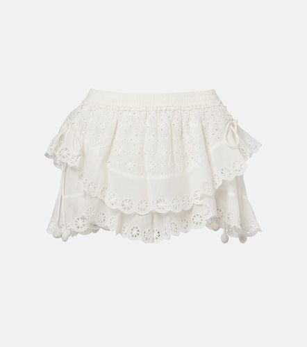 Shorts Neis in cotone e seta con ricamo - Isabel Marant - Modalova