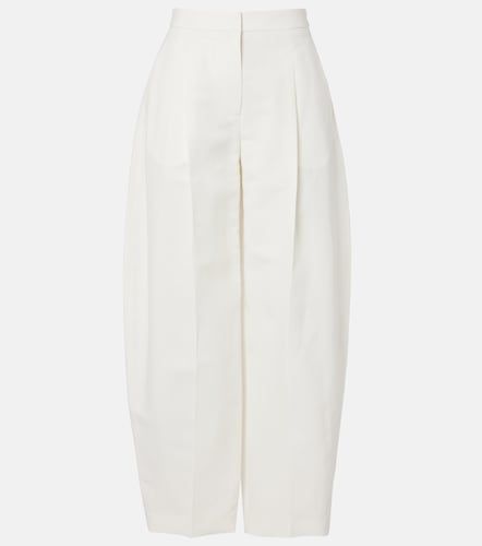 Alaia Poplin barrel-leg pants - Alaia - Modalova