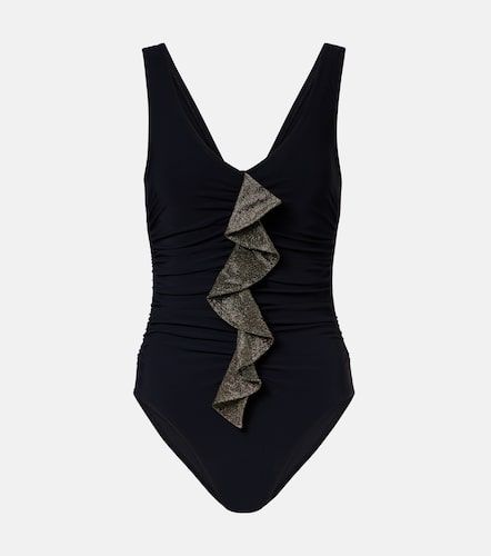 Helena ruffled swimsuit - Karla Colletto - Modalova