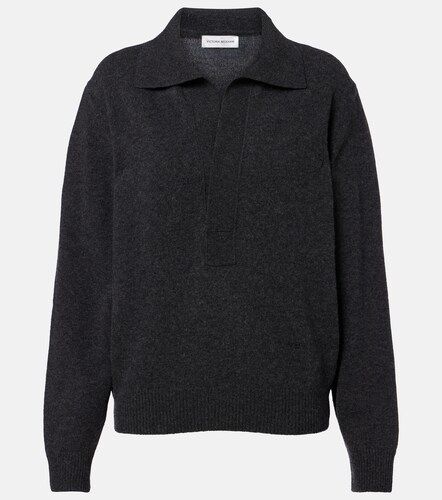 Pullover polo Genevieve in lana e cashmere - Victoria Beckham - Modalova