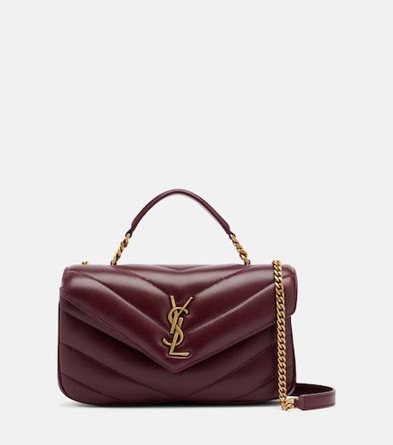 Borsa Loulou Medium in pelle matelassé - Saint Laurent - Modalova