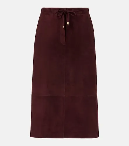 S Max Mara Gonna midi in suede - 'S Max Mara - Modalova