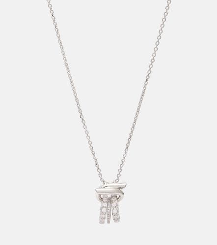 Collana Gancini con cristalli - Ferragamo - Modalova