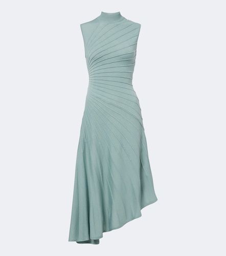 Alaïa Midikleid Ray aus Schurwolle - Alaia - Modalova