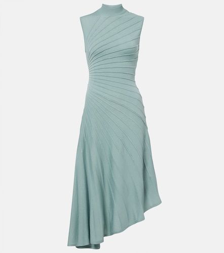 Ray asymmetric virgin wool midi dress - Alaia - Modalova